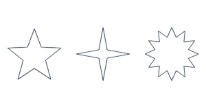 Free Printable Star Template – Custom Sizes in Inches & cm
